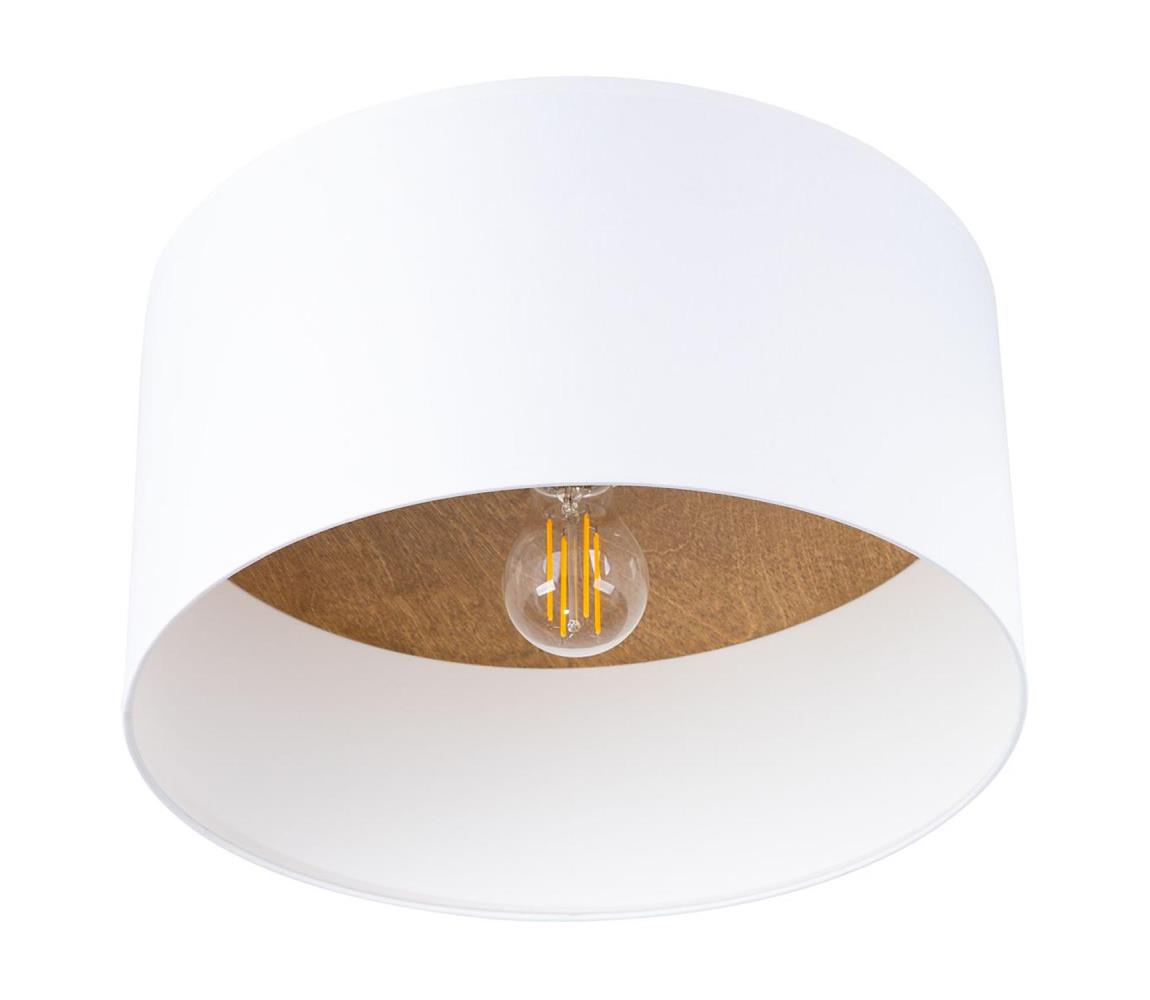 Donoci Stropné svietidlo TELESTO 1xE27/15W/230V pr. 35 cm biela/béžová