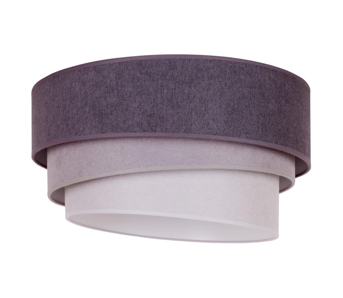 Donoci Stropné svietidlo TRIO 1xE27/15W/230V pr. 45 cm antracit/šedá/biela