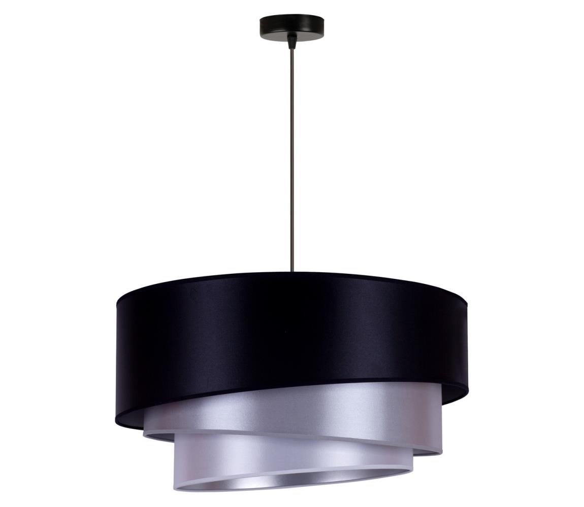 Donoci Stropné svietidlo TRIO 1xE27/15W/230V pr. 60 cm modrá/strieborná