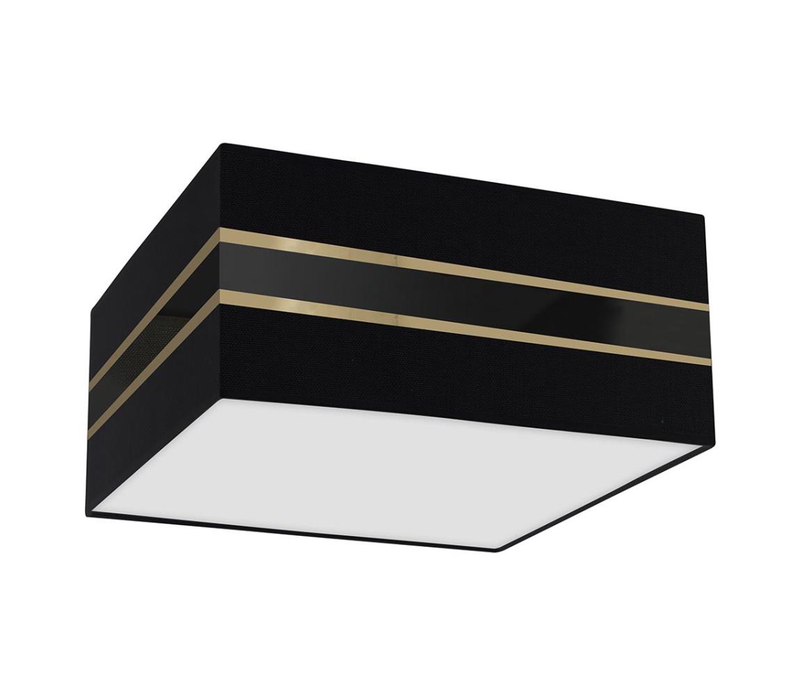 Donoci Stropné svietidlo ULTIMO 2xE27/60W/230V čierna MLP7336