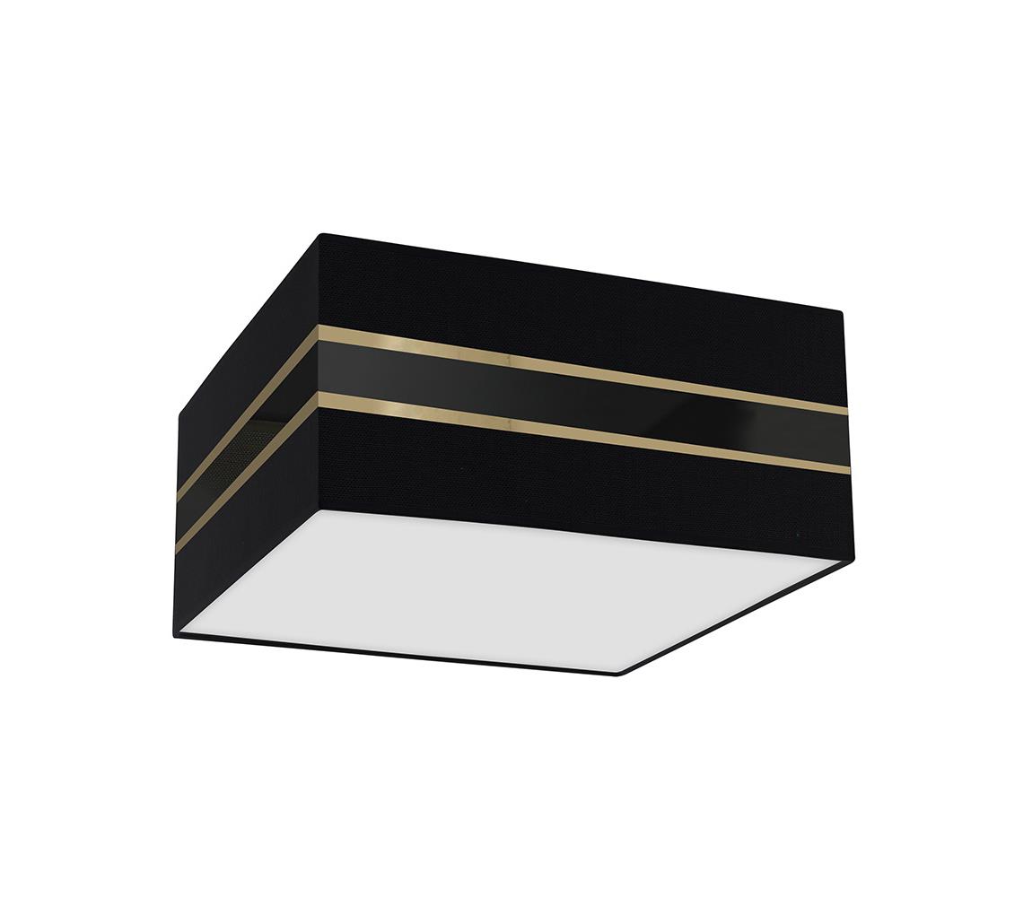 Donoci Stropné svietidlo ULTIMO 3xE27/60W/230V čierna