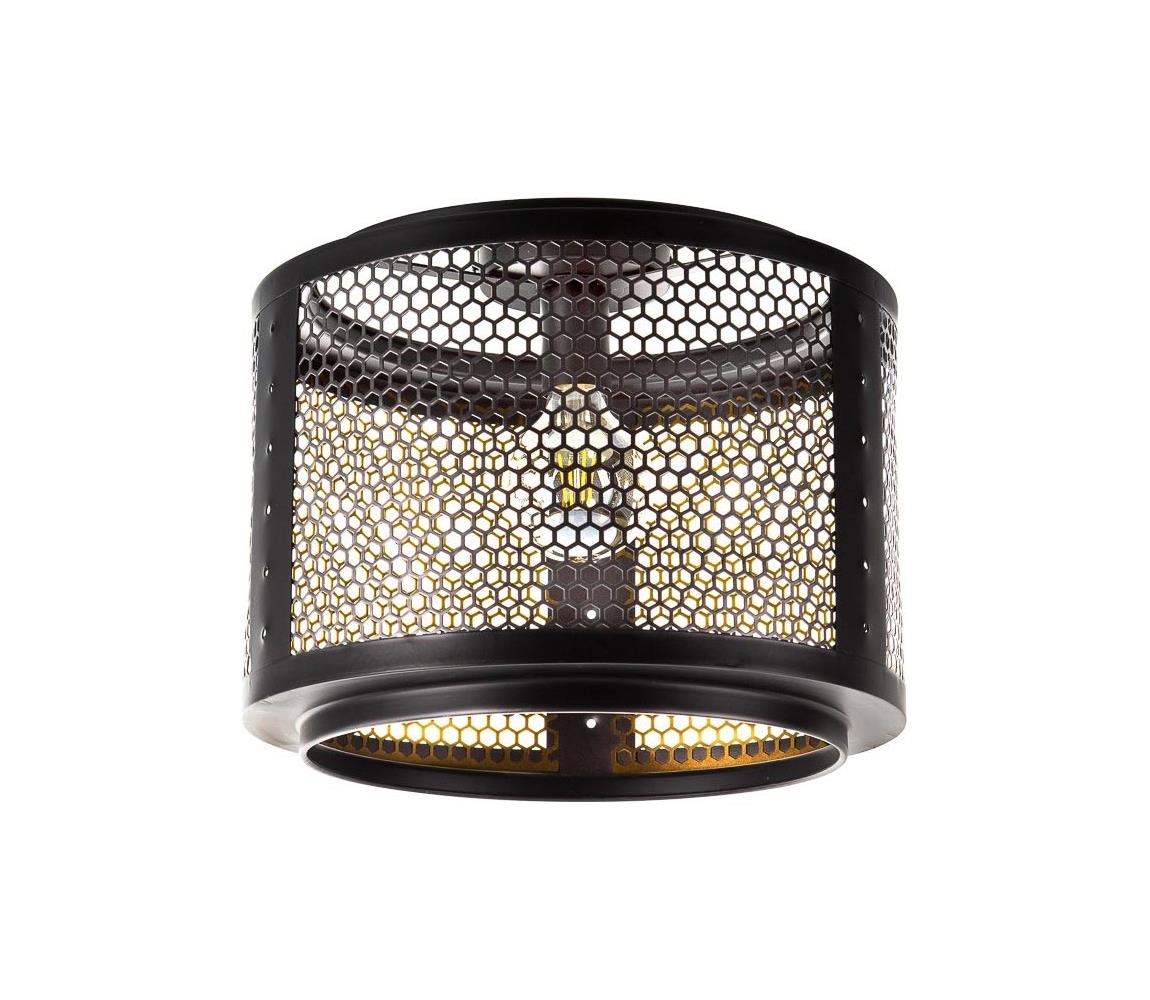 Donoci Stropné svietidlo VITO 1xE27/40W/230V čierna