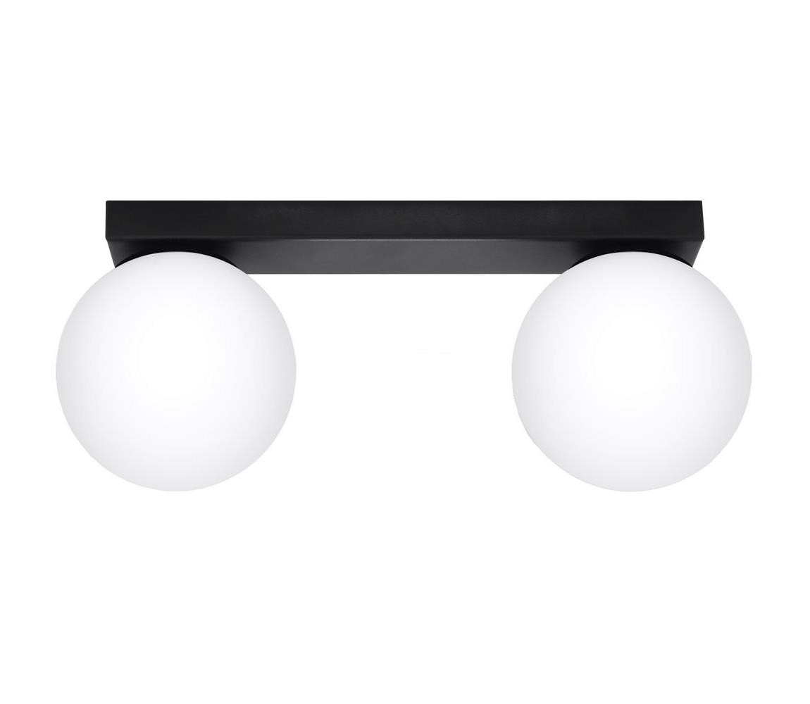 Donoci Stropné svietidlo YOLI 2xG9/12W/230V čierna