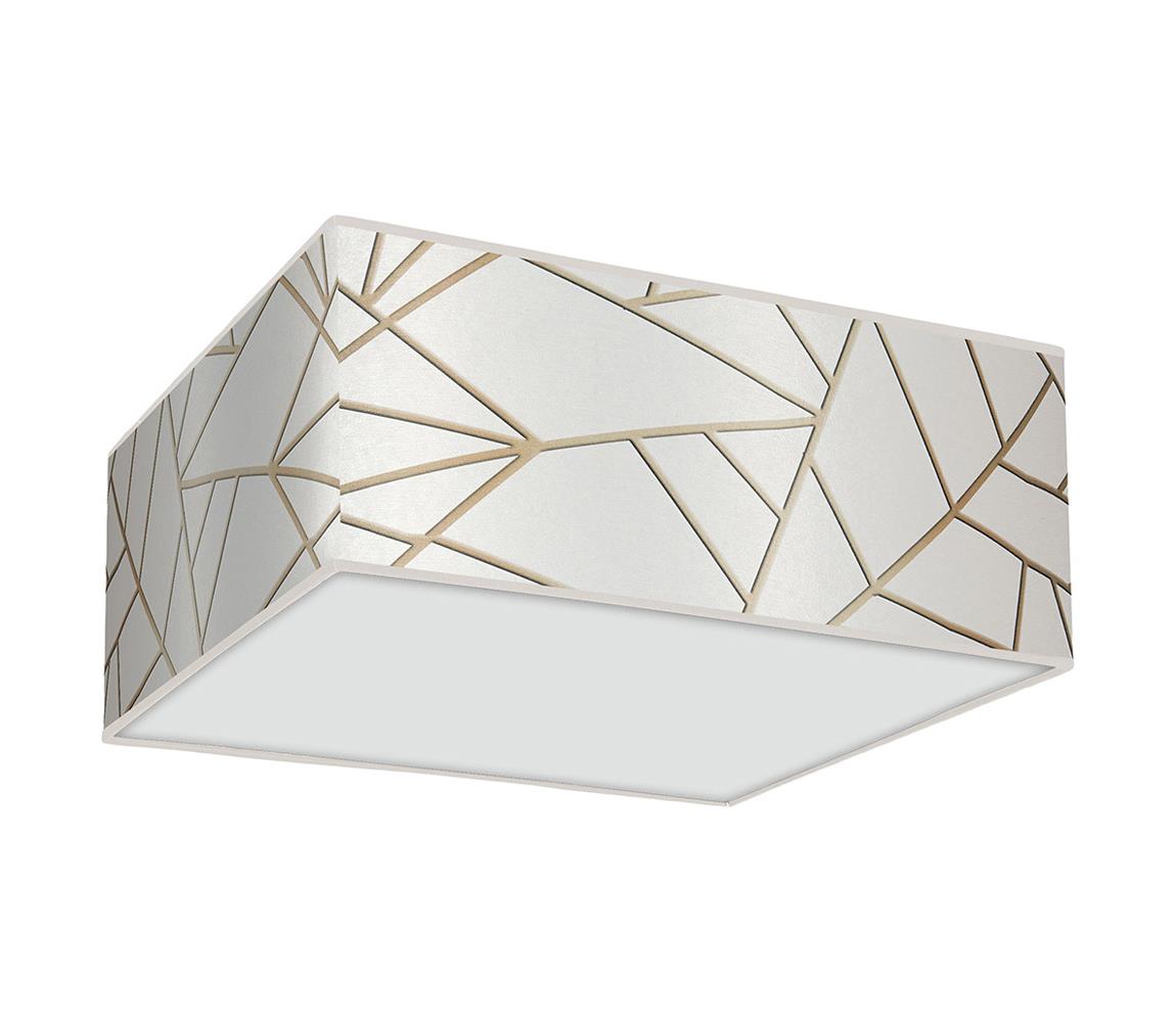 Donoci Stropné svietidlo ZIGGY 3xE27/60W/230V biela/zlatá