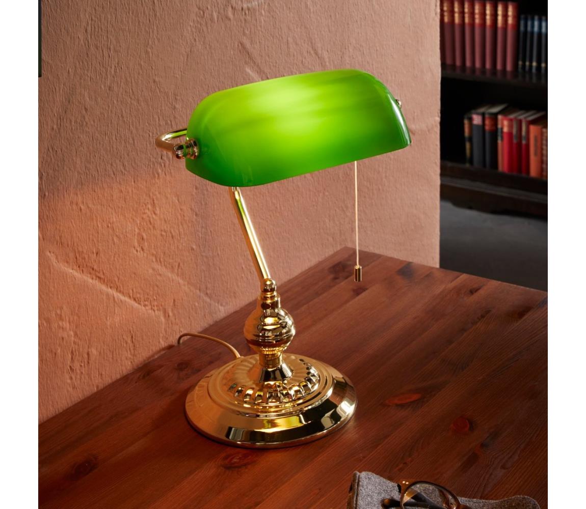 Eglo BANKER Stolná lampa E27/60W/230V