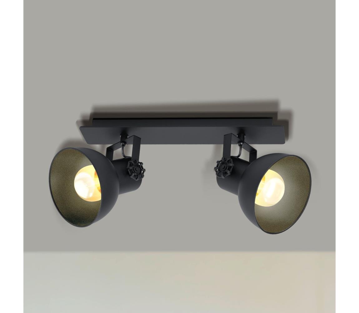 Eglo Bodové svietidlo BARNSTAPLE 2 2xE27/40W/230V