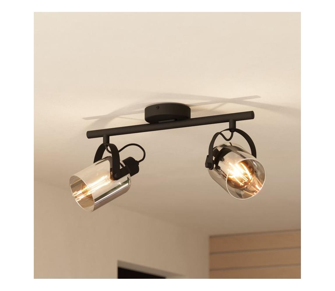 Eglo Bodové svietidlo BERREGAS 2xE27/40W/230V