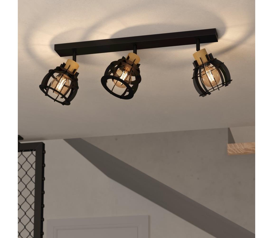 Eglo Bodové svietidlo STILLINGTON 3xE27/40W/230V