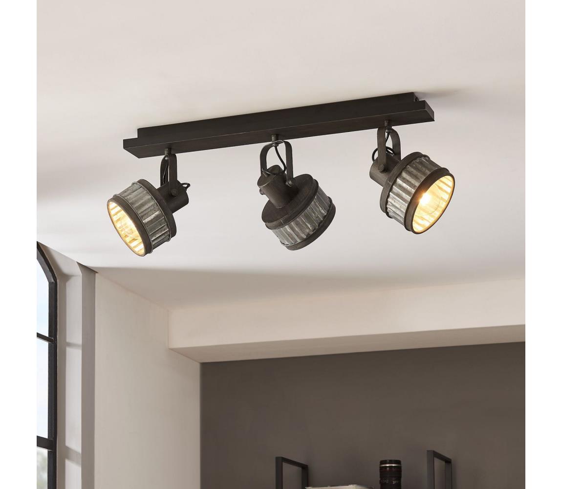 Eglo Bodové svietidlo TURROCK 3xE27/28W/230V