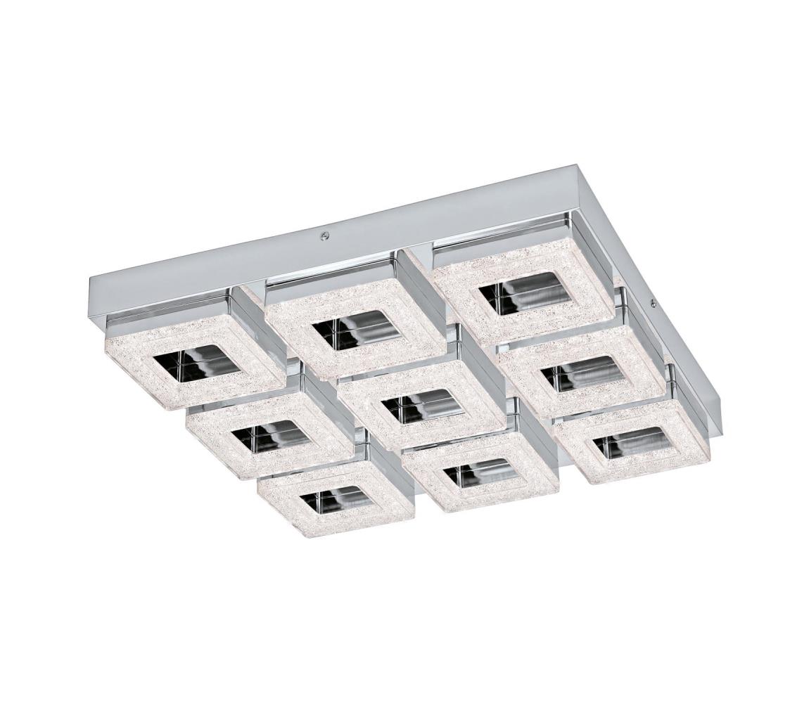 Eglo Krištáľové stropné svietidlo FRADELO 9xLED/4W/230V 95658