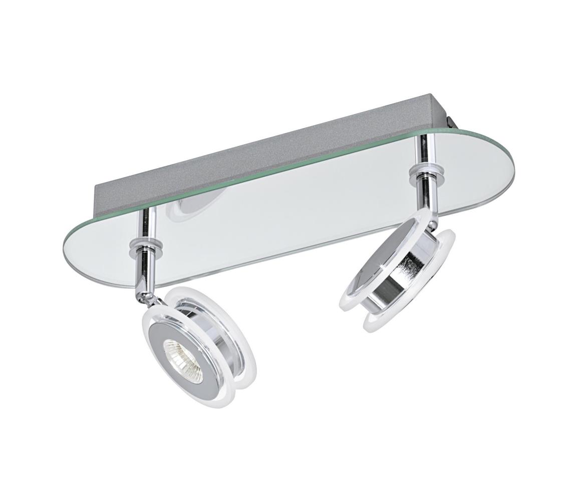 Eglo LED Bodové kúpeľňové svietidlo AGUEDA 2xLED/3,3W/230V 95278