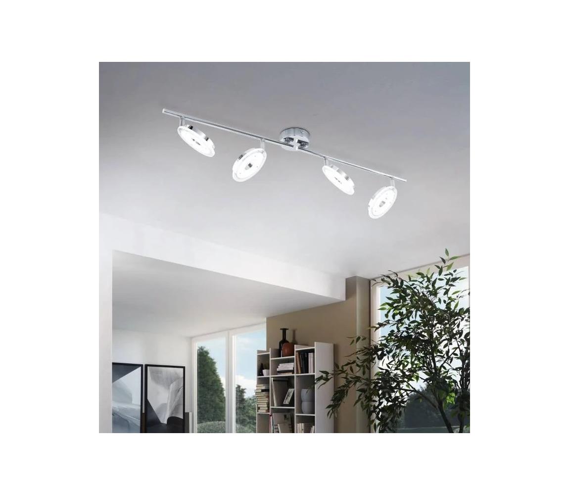 Eglo LED bodové svietidlo DORNES 4xLED/4,5W/230V lesklý chróm 78684