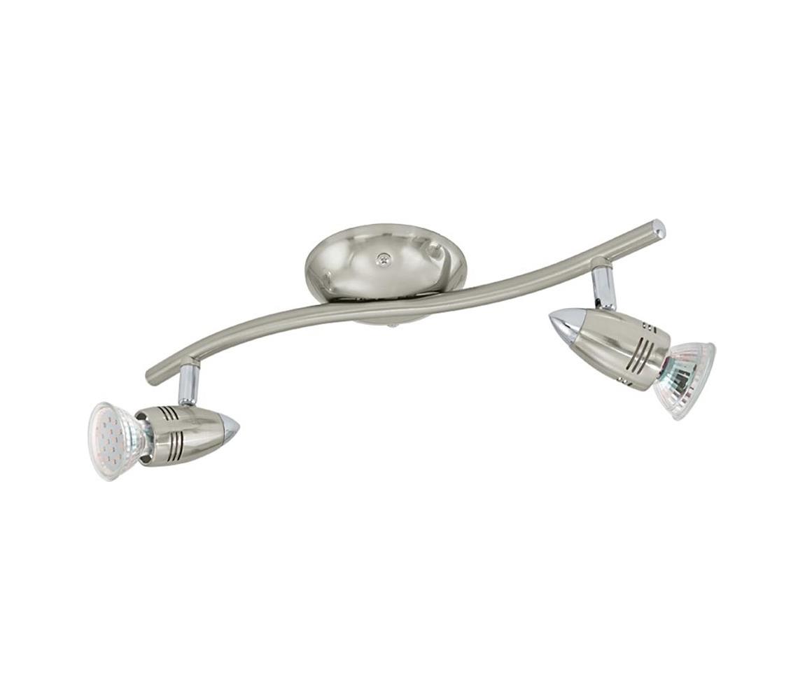 Eglo LED Bodové svietidlo MAGNUM 2xGU10/3W/230V 3000K matný chróm