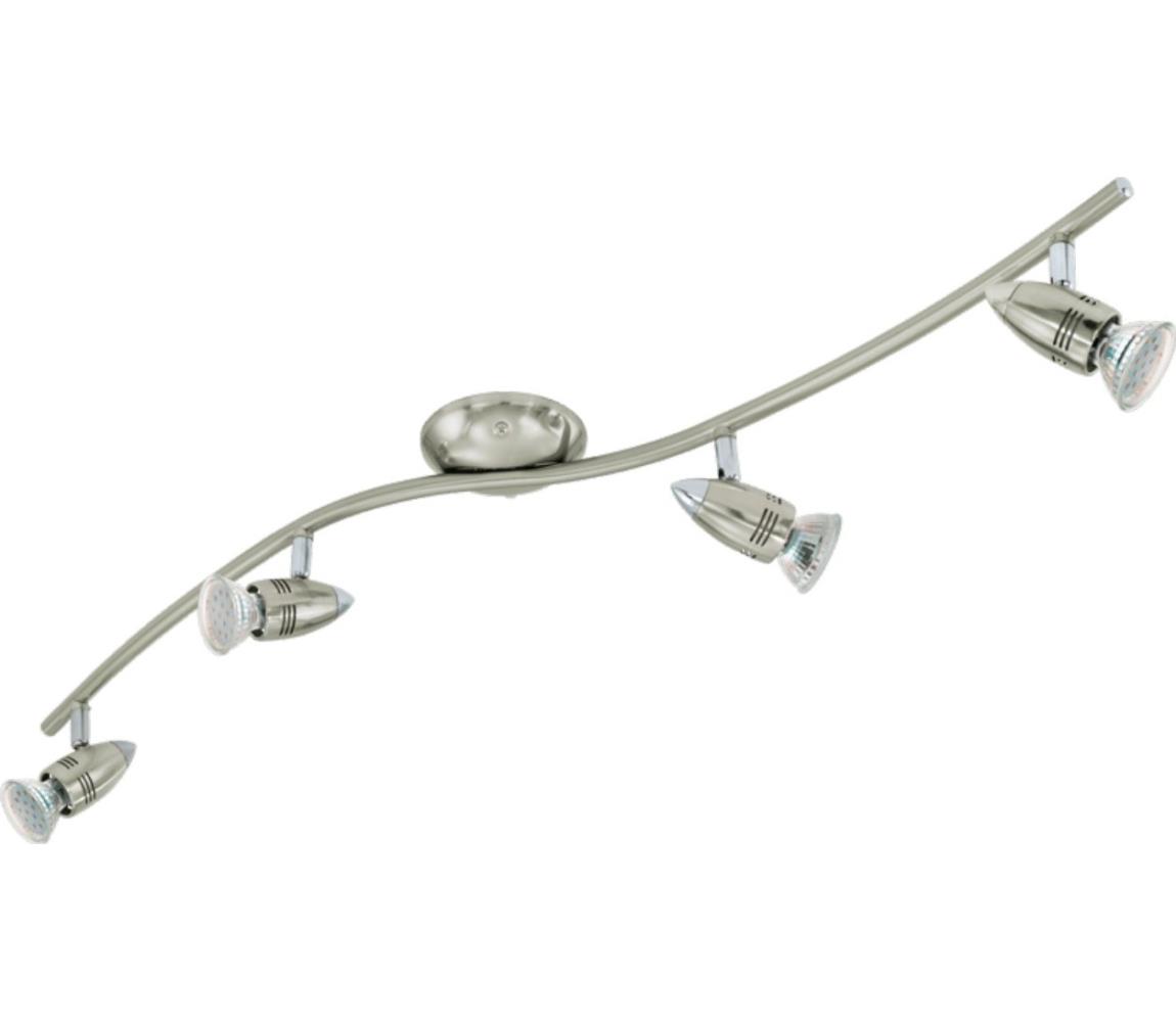 Eglo LED Bodové svietidlo MAGNUM 4xGU10/3W/230V 3000K matný chróm