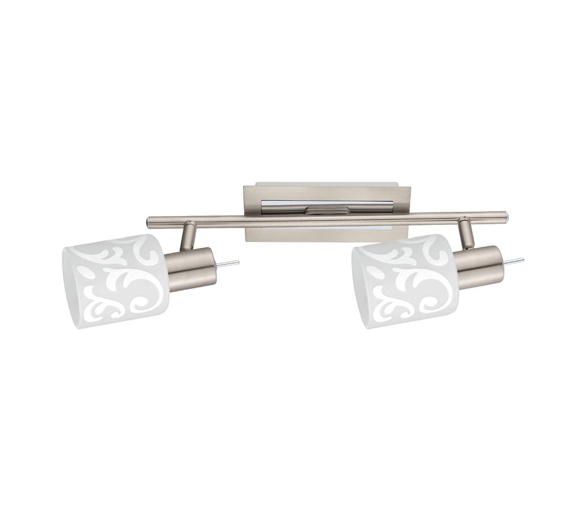 Eglo LED Bodové svietidlo MY CHOICE 2xE14/4W/230V chróm/biela 1xEG31126+2xEG90257