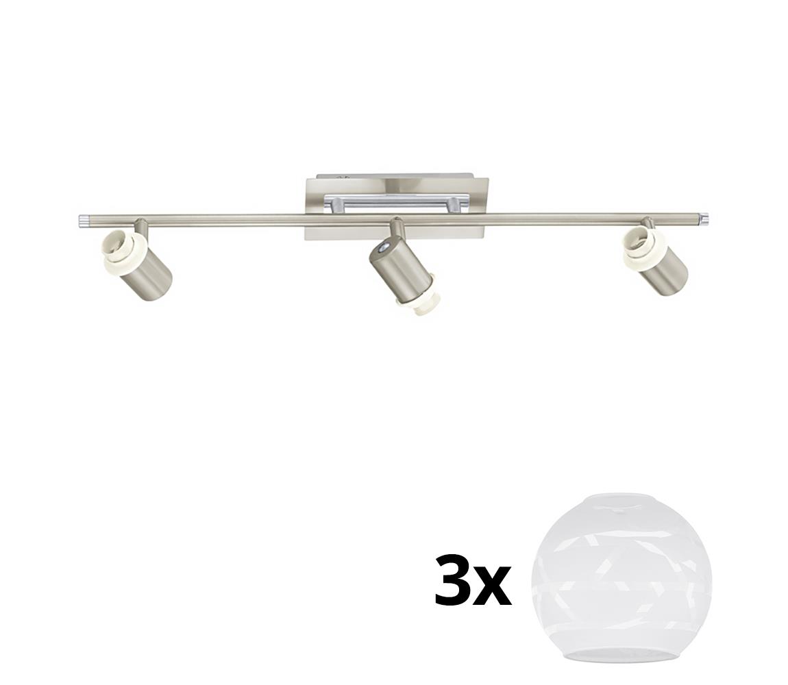 Eglo LED Bodové svietidlo MY CHOICE 3xE14/40W/230V chróm/biela