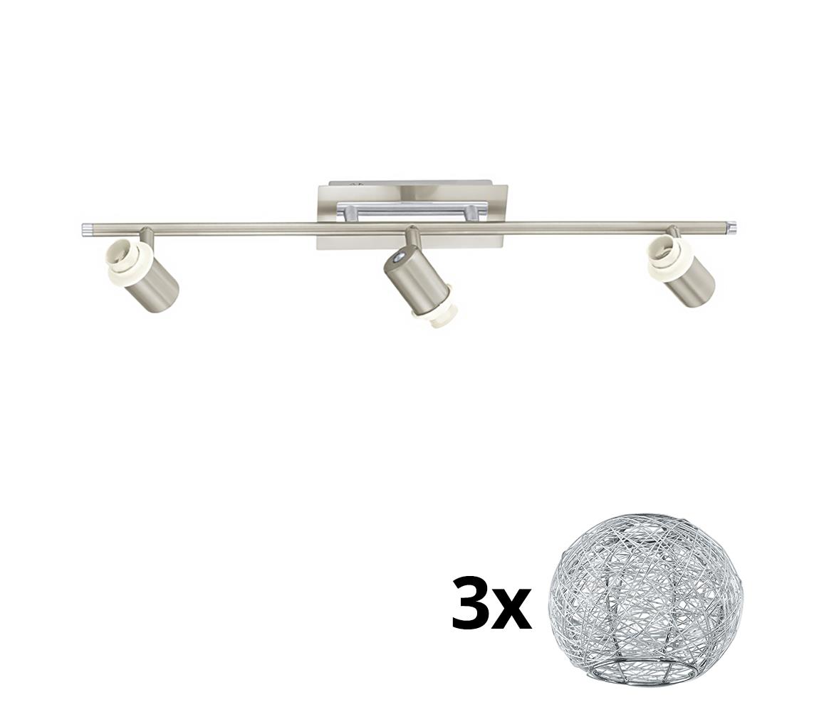 Eglo LED Bodové svietidlo MY CHOICE 3xE14/40W/230V chróm