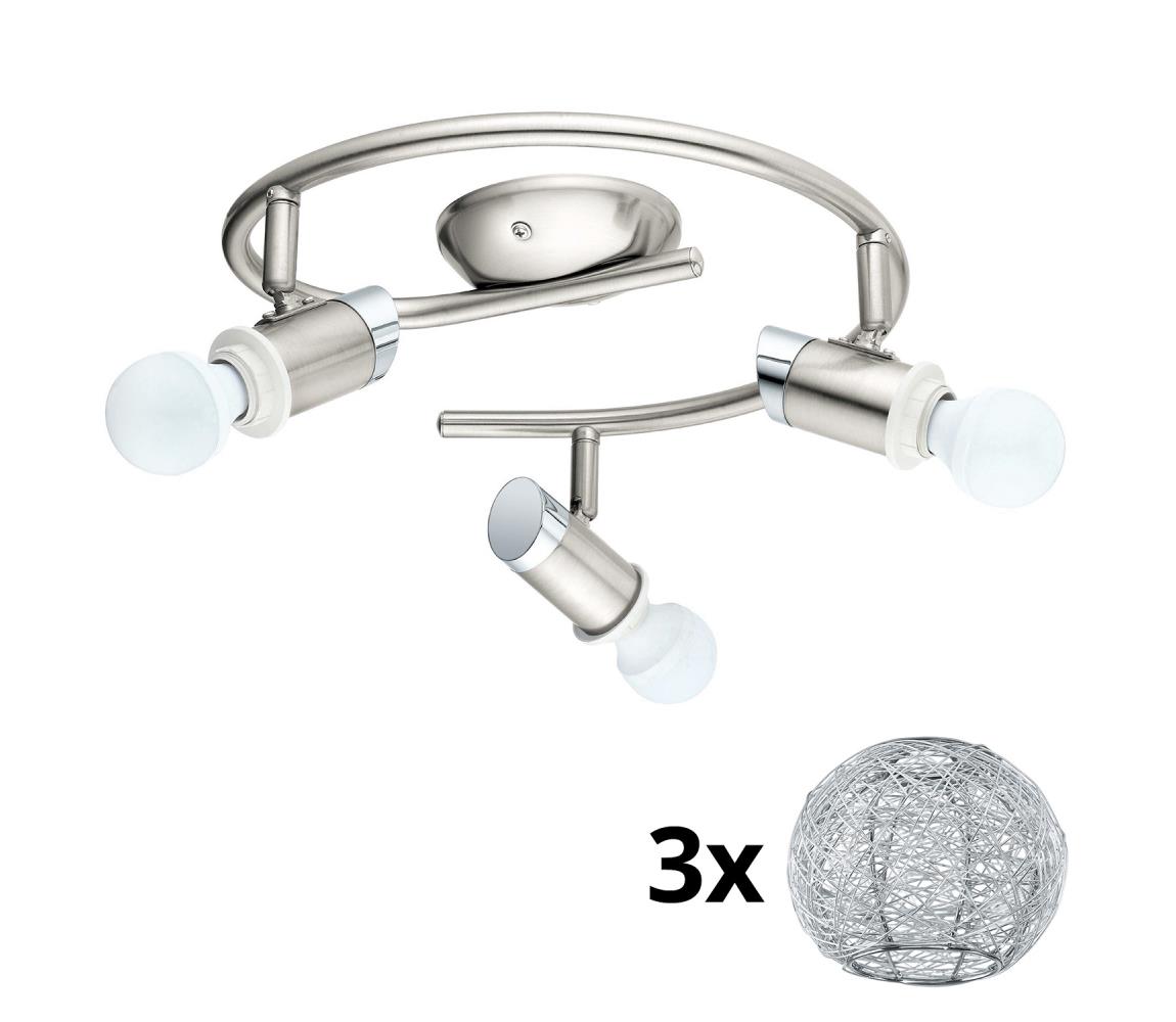 Eglo LED Bodové svietidlo MY CHOICE 3xE14/4W/230V  chróm