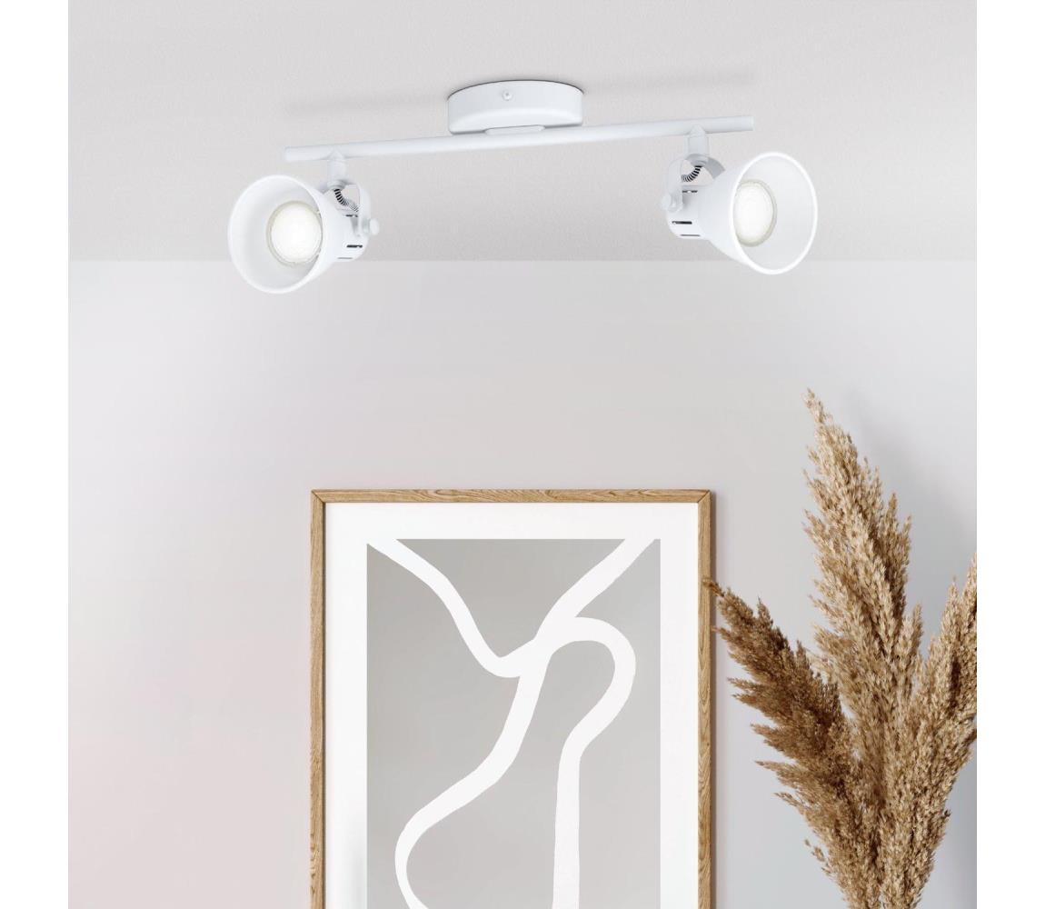 Eglo LED Bodové svietidlo SERAS 2xGU10/3,3W/230V 98394