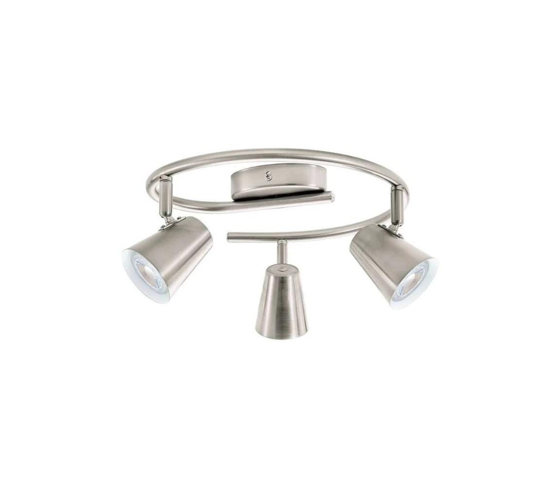 Eglo LED bodové svietidlo TRAVALE 3xGU10/3W/230V matný chróm 75219