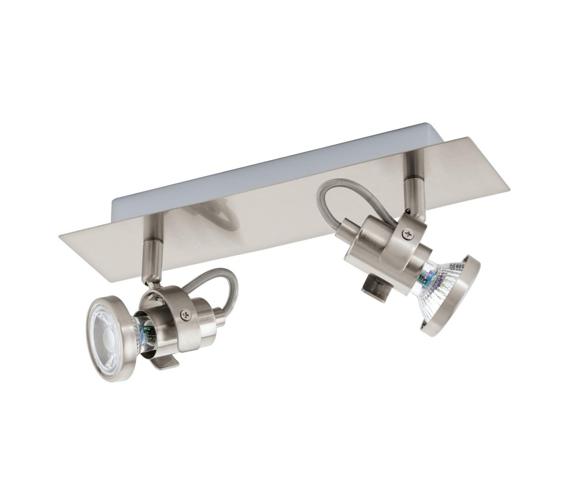 Eglo LED Bodové svietidlo TUKON 2xGU10-LED/3,3W/230V