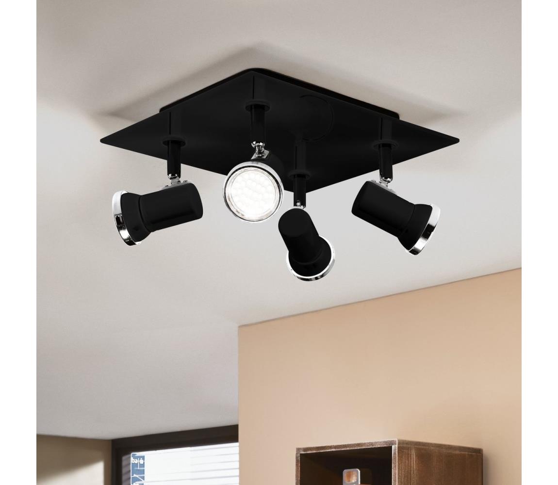 Eglo LED Kúpeľňové bodové svietidlo TAMARA 1 4xGU10/3,3W/230V IP44