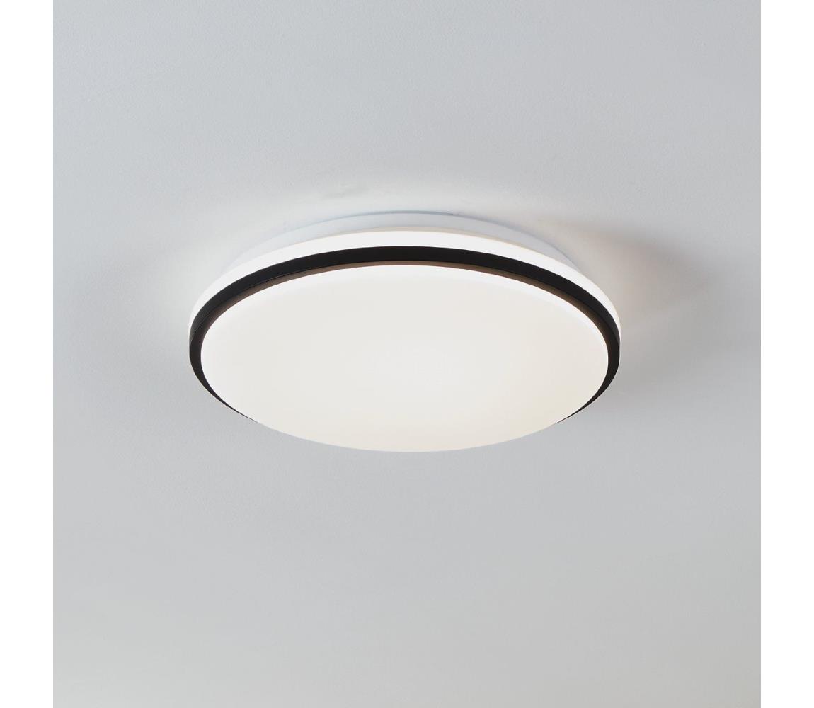 Eglo LED Kúpeľňové stropné svietidlo PINETTO LED/15,6W/230V IP44 čierna