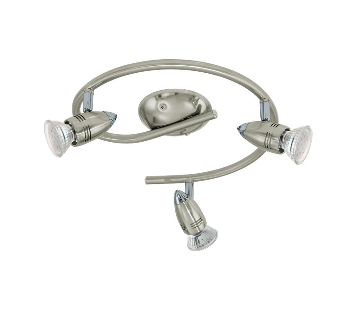 Eglo LED Nástenné bodové svietidlo MAGNUM 3xGU10/3W/230V 3000K matný chróm