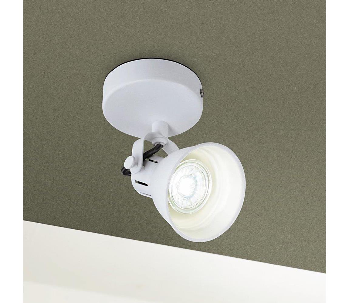 Eglo LED Nástenné bodové svietidlo SERAS 1xGU10/3,3W/230V 98393