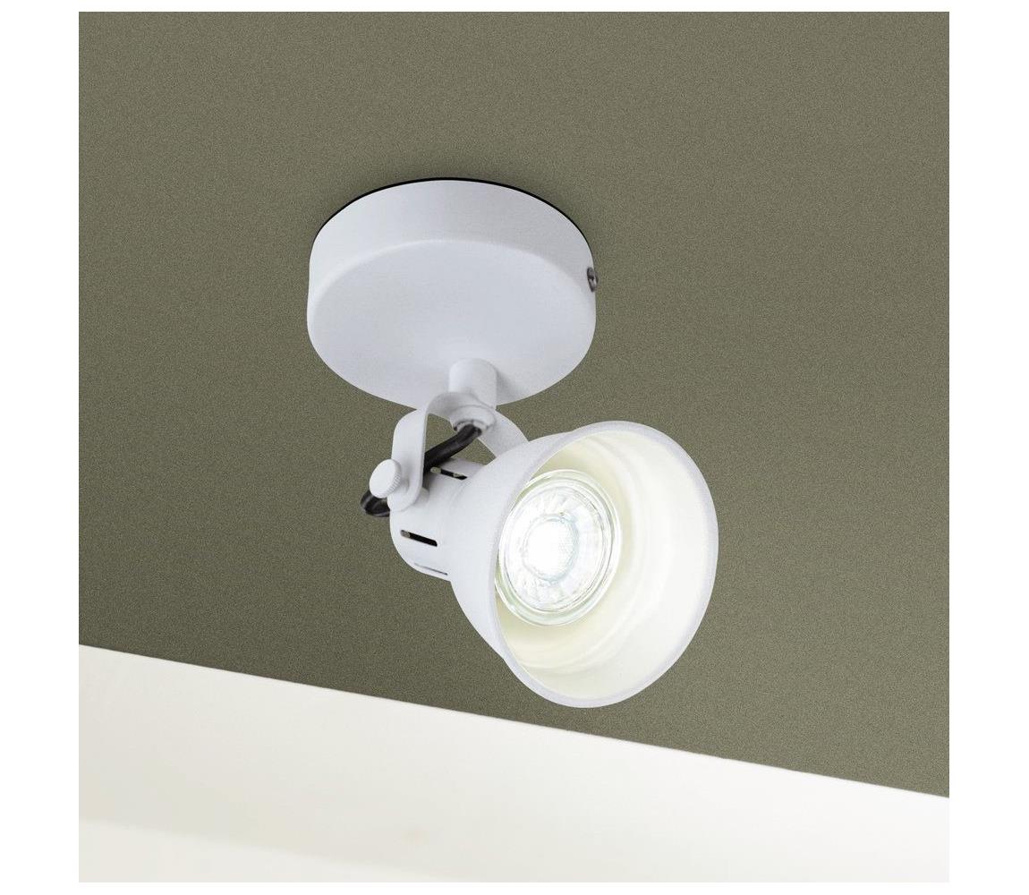 Eglo LED Nástenné bodové svietidlo SERAS 1xGU10/3,3W/230V