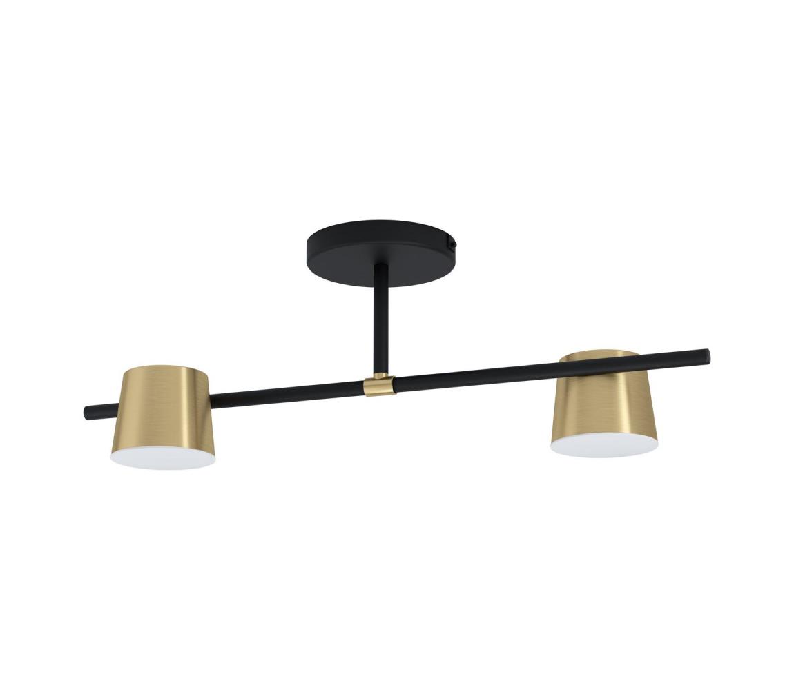 Eglo LED Prisadený luster ALTAMIRA 2xGU10/4,6W/230V 3000K zlatá 39983