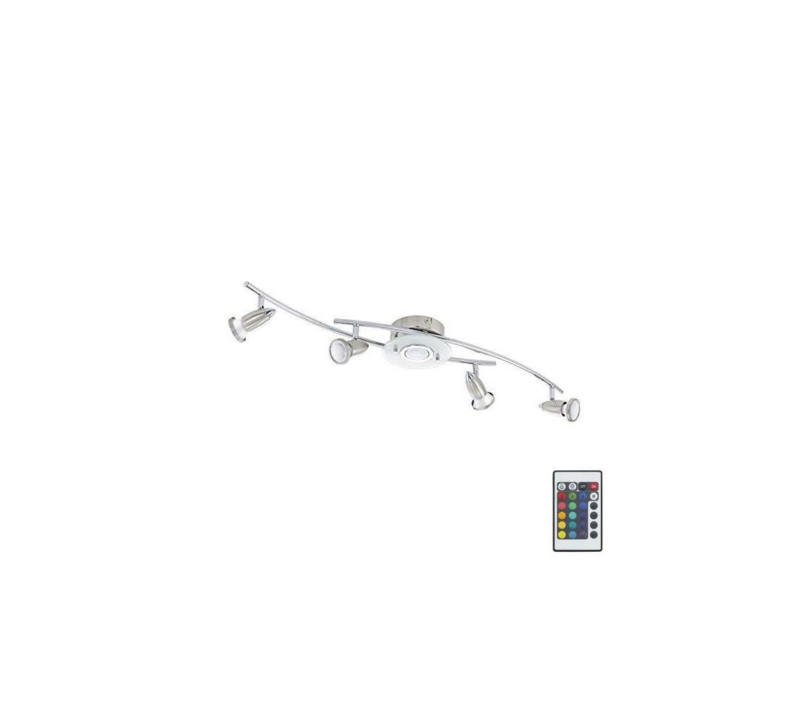 Eglo LED RGB Bodové svietidlo VALLIDA-C 5xGU10/4W/230V