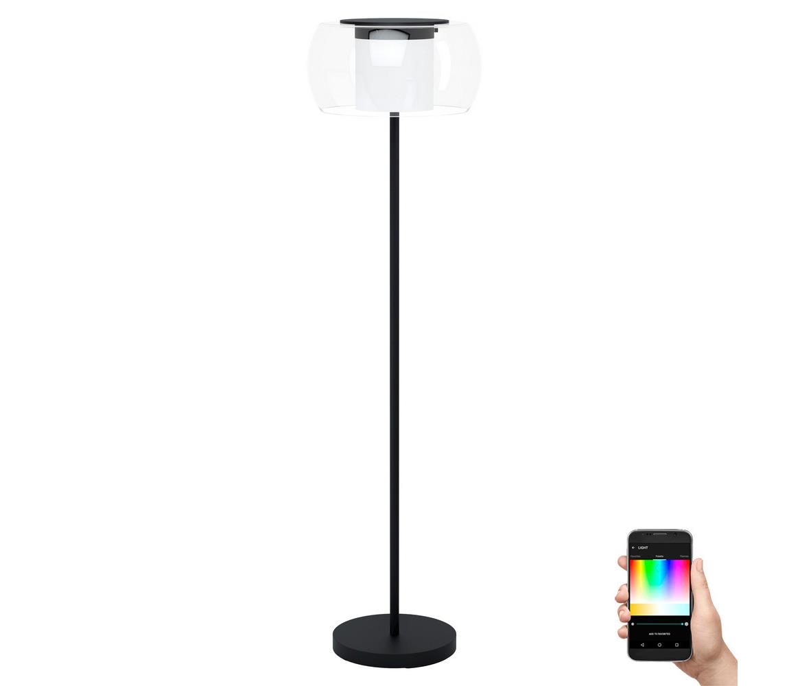 Eglo LED RGB Stmievateľná stojacia lampa BRIAGLIA-C LED/24,8W/230V