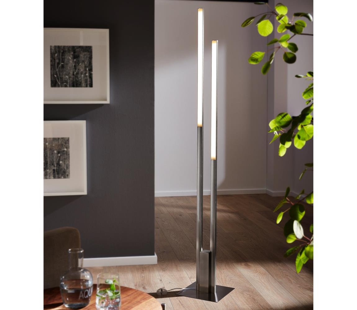 Eglo LED RGB Stmievateľná stojacia lampa FRAIOLI-C 2xLED/17W/230V