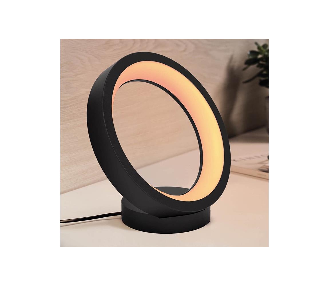 Eglo LED RGB Stmievateľná stolná lampa MARGHERA-C LED/16W/230V