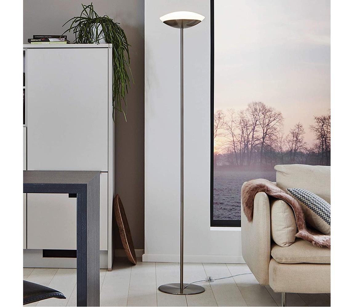 Eglo LED RGBW stmievateľná stojacia lampa FRATTINA-C 1xLED/18W/230V matný chróm 33325