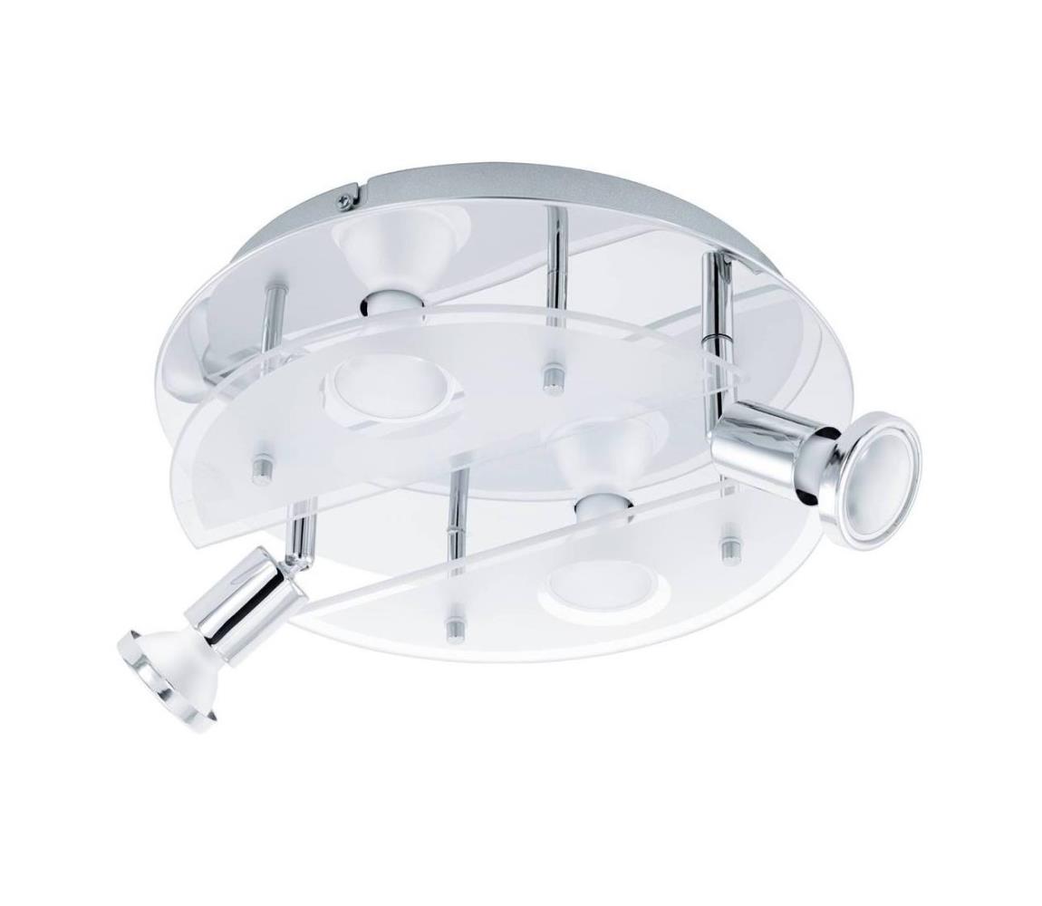 Eglo LED RGBW Stmievateľné bodové svietidlo CABO-C 4xGU10/4W/230V + DO 75381