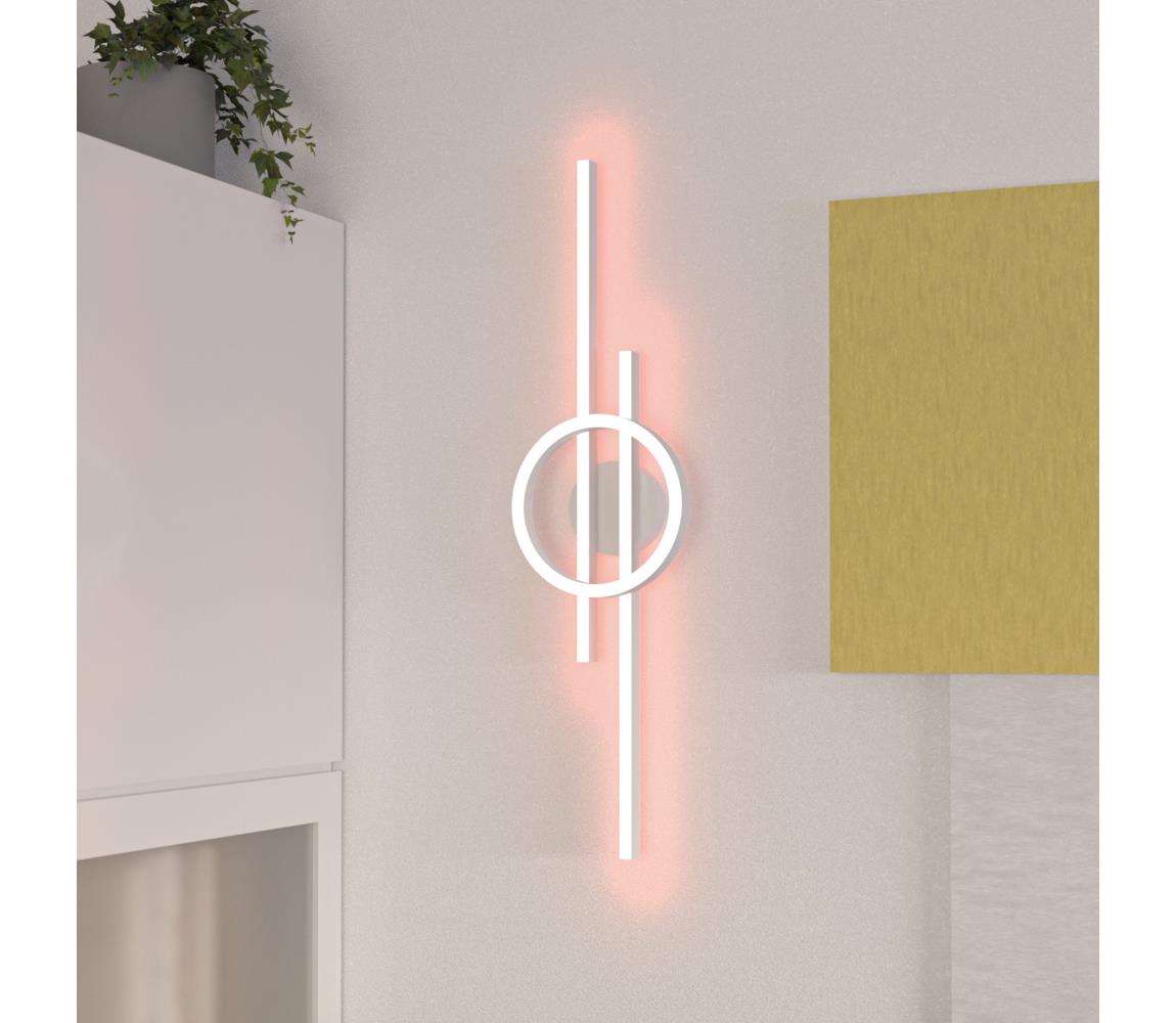 Eglo LED RGBW Stmievateľné stropné svietidlo AMANDOLO 23,5W/230V biela + DO