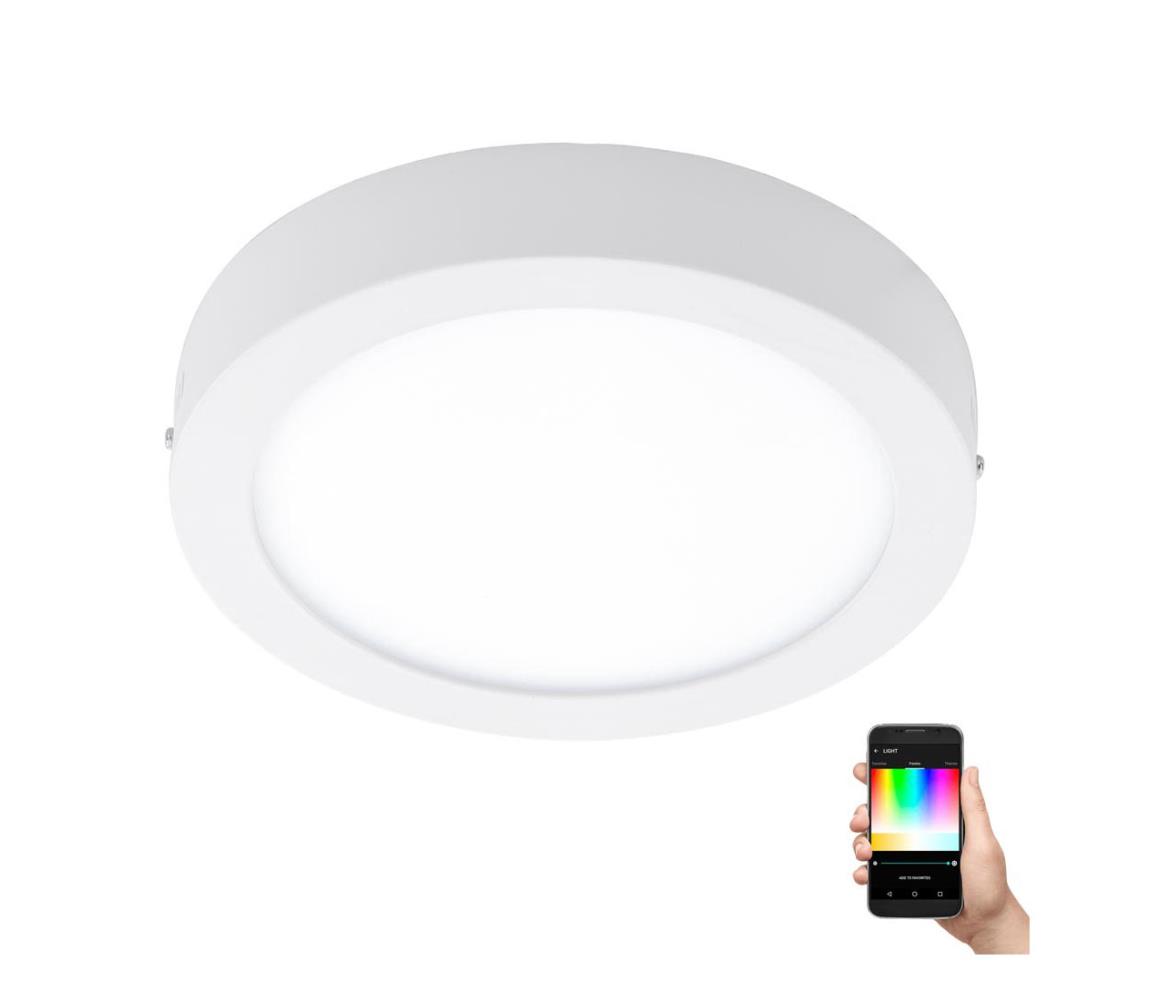 Eglo LED RGBW Stmievateľné stropné svietidlo FUEVA-C LED/15,6W/230V BT 96669