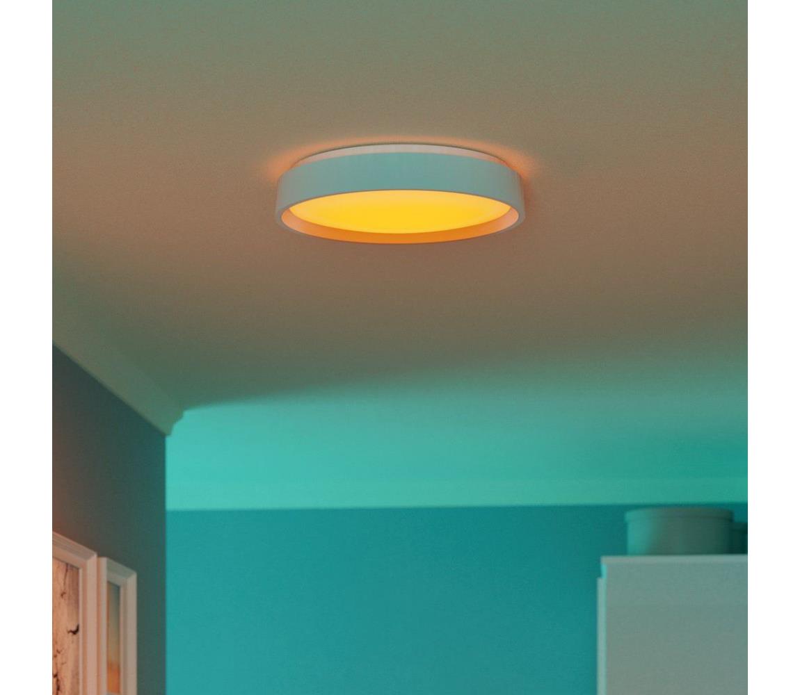 Eglo LED RGBW stmievateľné stropné svietidlo MASSIGNANO-Z LED/18,5W/230V biela + diaľkové ovládanie 300686