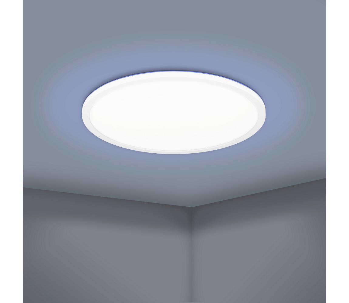 Eglo LED RGBW Stmievateľné stropné svietidlo ROVITO-Z LED/14,6W/230V biela 900086