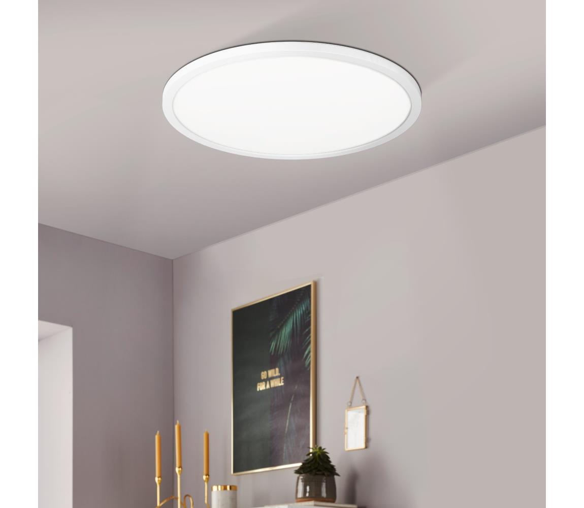 Eglo LED RGBW Stmievateľné stropné svietidlo ROVITO-Z LED/16,5W/230V biela 31699