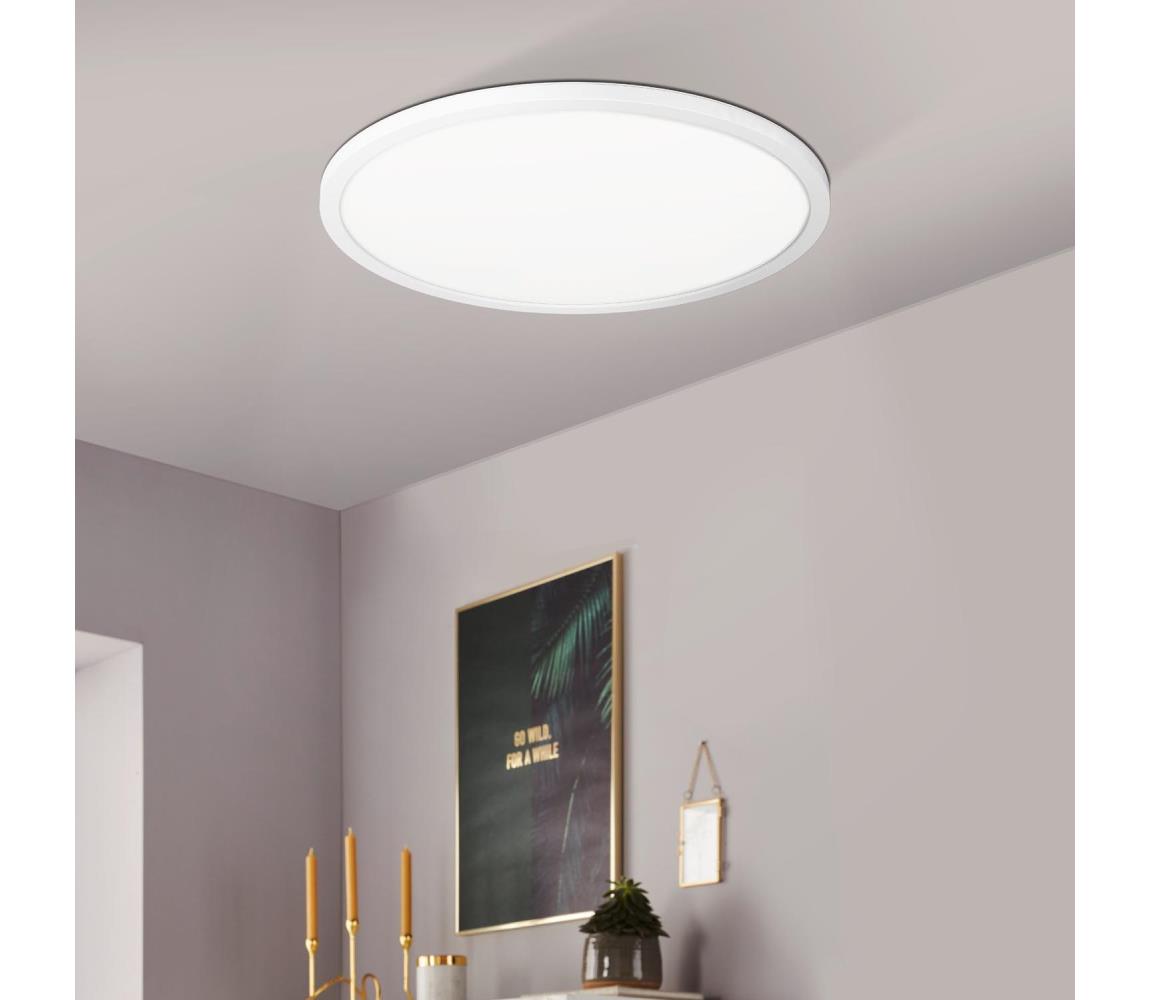 Eglo LED RGBW Stmievateľné stropné svietidlo ROVITO-Z LED/16,5W/230V biela 900087