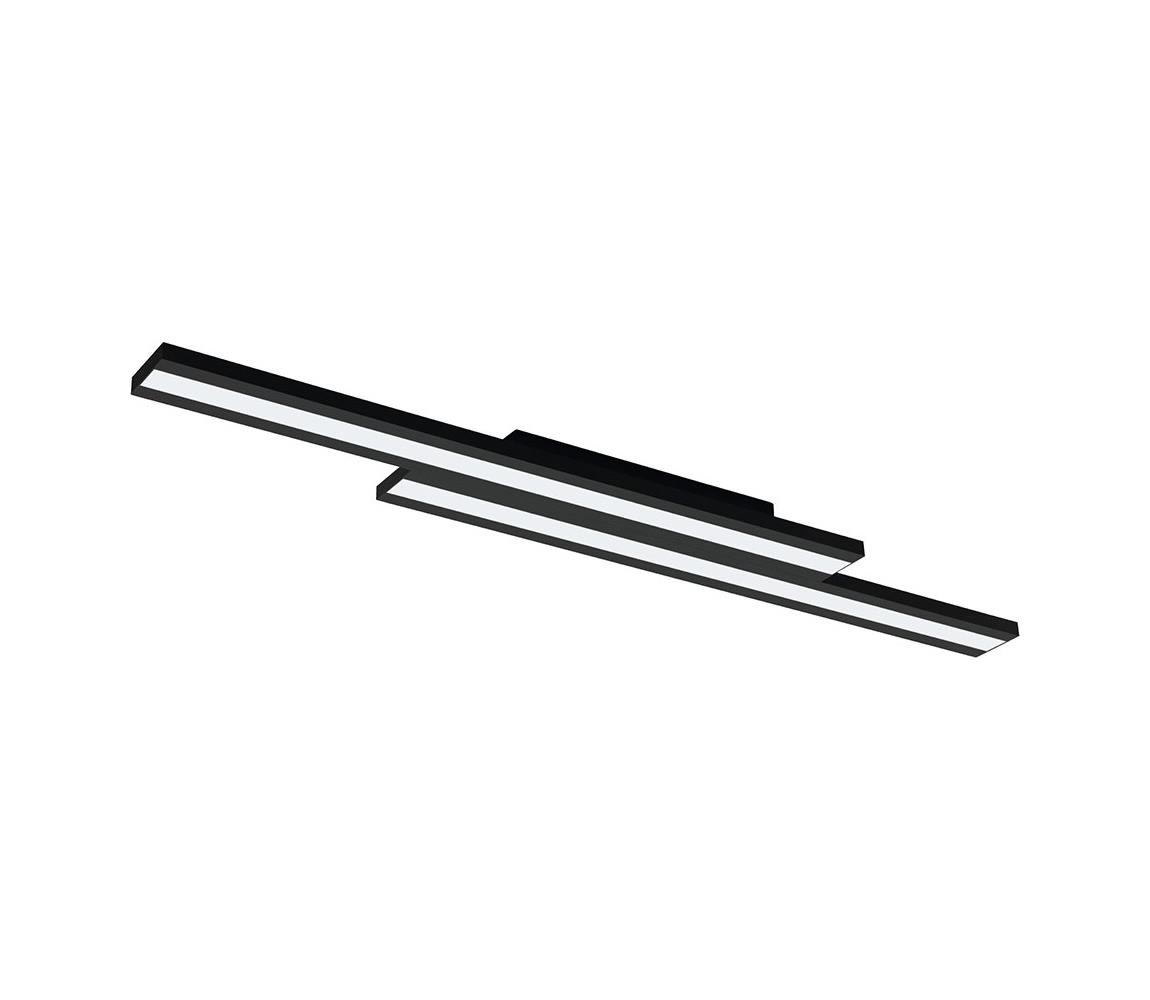 Eglo LED RGBW Stmievateľné stropné svietidlo SALITERAS-Z 20,4W/230V čierna