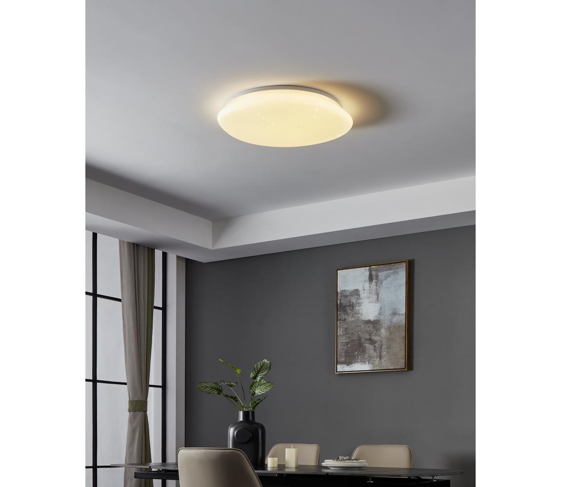 Eglo LED RGBW Stmievateľné stropné svietidlo SILERAS-Z LED/33W/230V