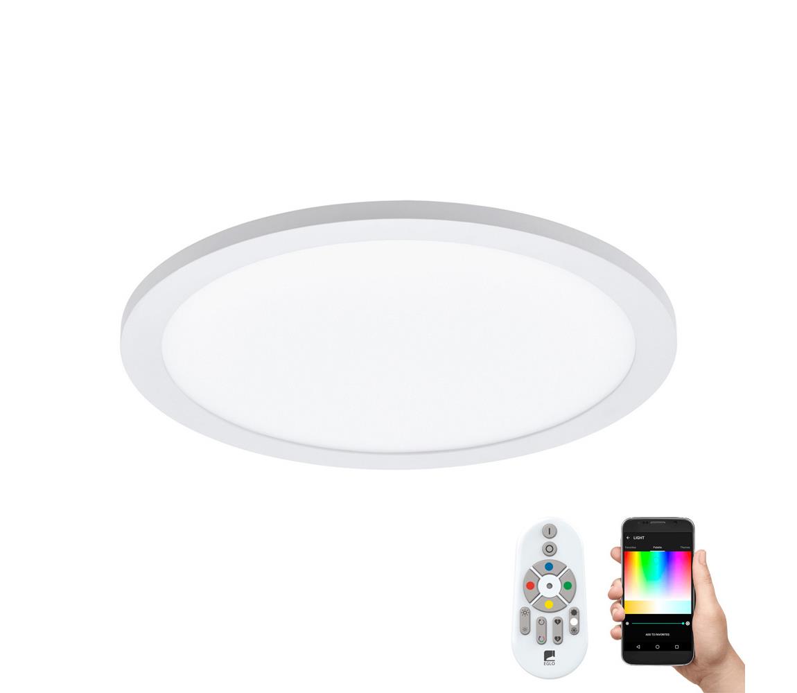 Eglo LED RGBW Stropné svietidlo SARSINA-C LED/16W/230V + diaľkové ovládanie