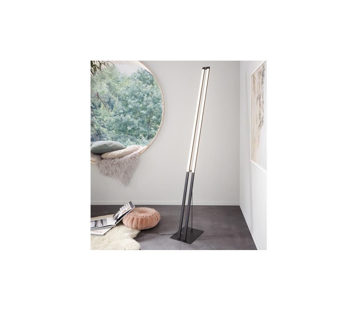 Eglo LED Stmievateľná stojacia lampa AMONTILLADO LED/27W/230V