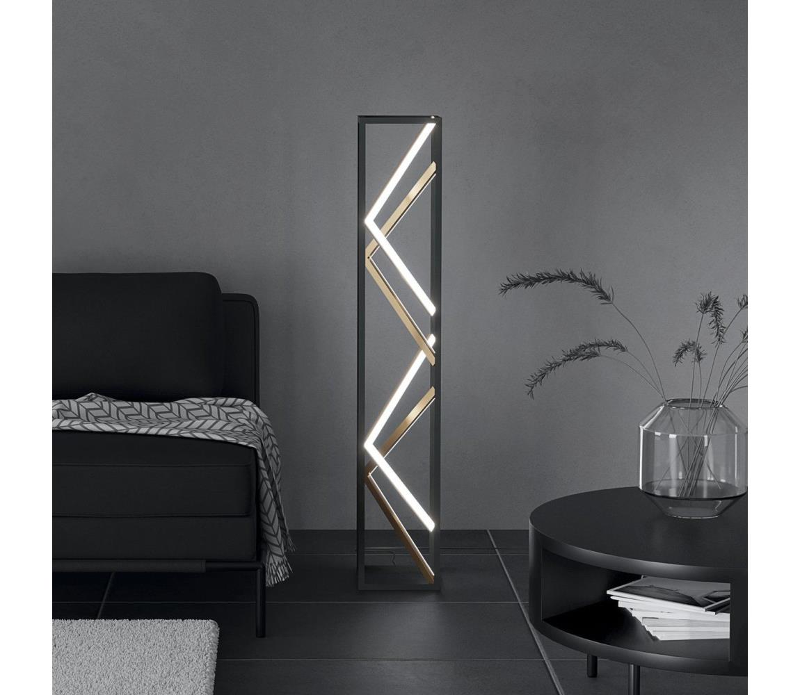 Eglo LED Stmievateľná stojacia lampa PENELA LED/23W/230V 2700-6500K + DO