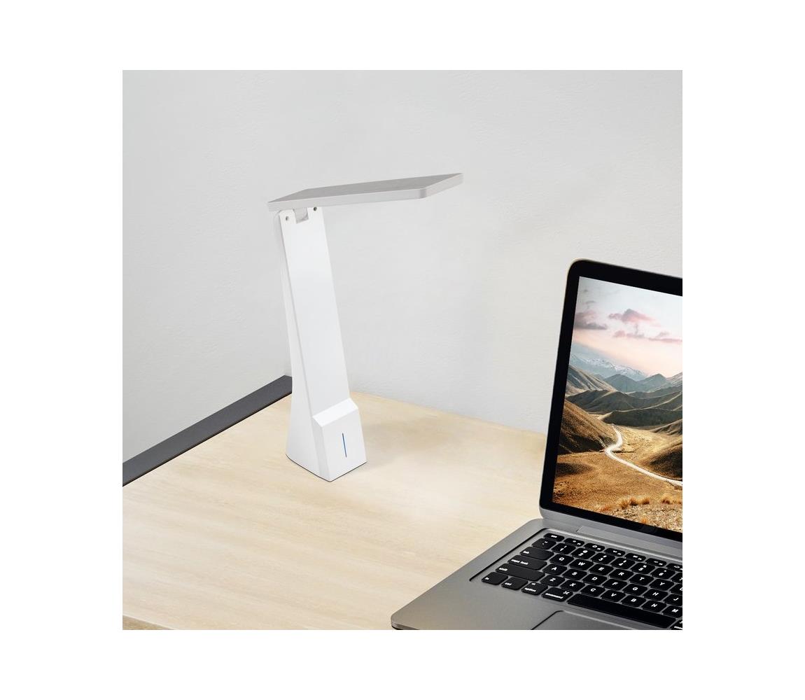Eglo LED Stmievateľná stolná lampa LA SECA 1xLED/1,8W/230V biela