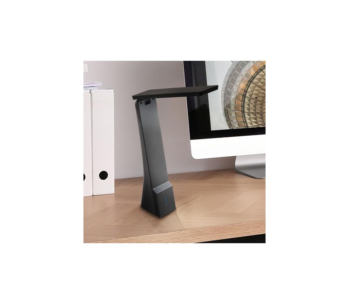 Eglo LED Stmievateľná stolná lampa LA SECA 1xLED/1,8W/230V čierna